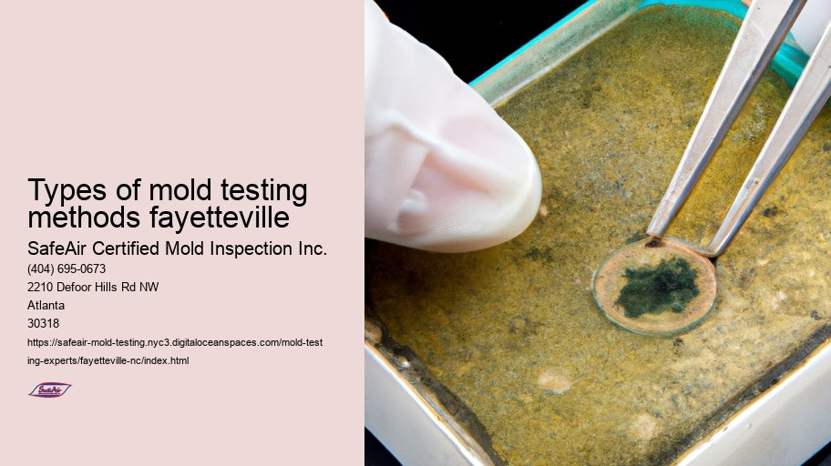 Types of mold testing methods fayetteville