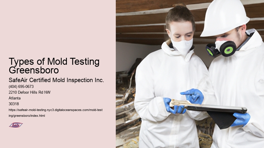 Types of Mold Testing Greensboro