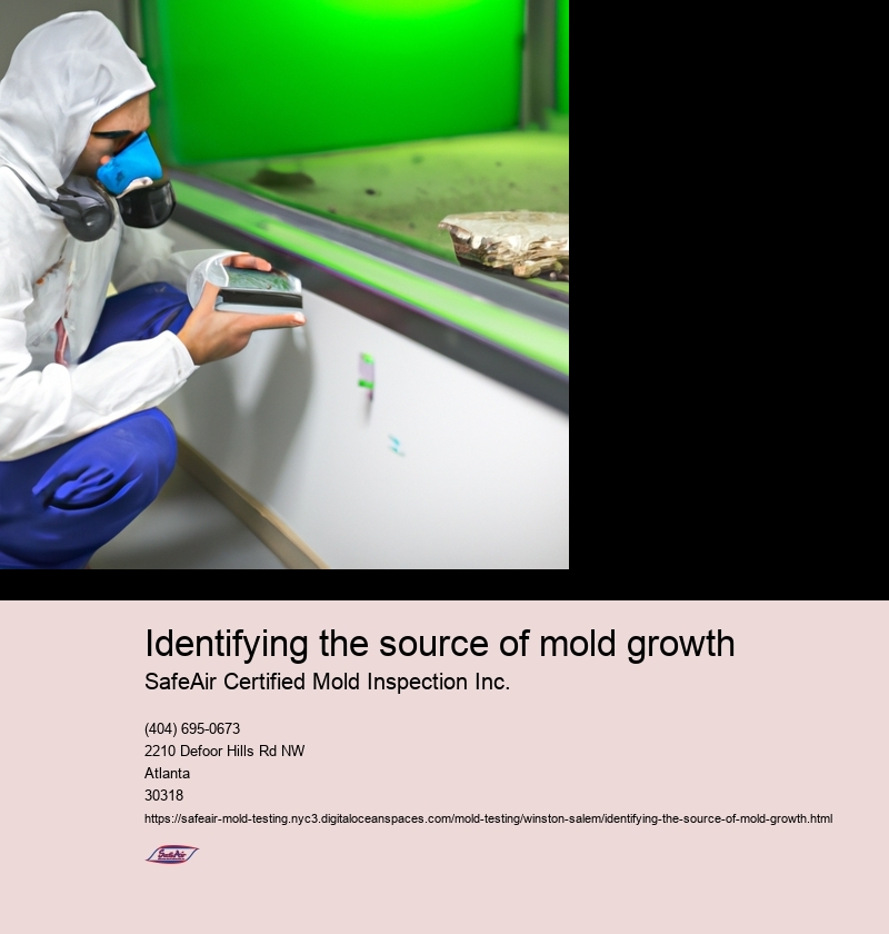 Identifying the source of mold growth